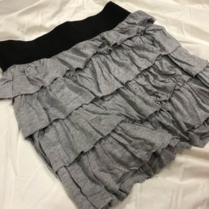 Brand new M grey layered skirt